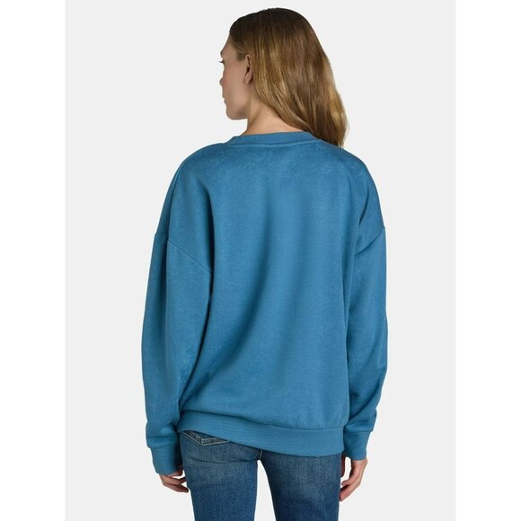 Scooby Doo Womens Crewneck Sweatshirt Medium Blue - Picture 5 of 11
